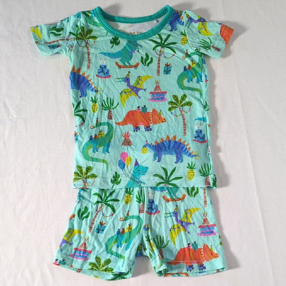 Little Sleepies Dinosaur Adventure Pajama Set - 12-18 months